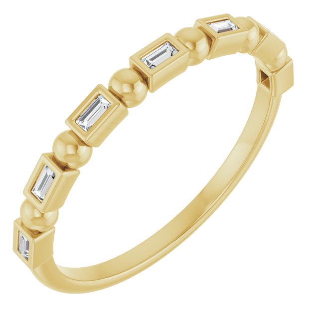 The Ionia — Bezel Anniversary Band - Yellow