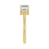 1 3/4 ct tw Five-Stone Lab Grown Anniversary Band in 14K White Go... - view 4