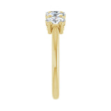 1 7/8 ct tw Five-Stone Lab Grown Anniversary Band in 14K White Go... - view 4