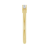 1 ct tw Five-Stone Lab Grown Anniversary Band in 14K White Gold... - view 4