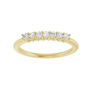 1/5 ct tw Diamond Lab Grown Anniversary Band in 14K White Gold... - view 3