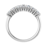 1 1/2 ct tw Diamond Lab Grown Anniversary Band in 14K White Gold... - view 2