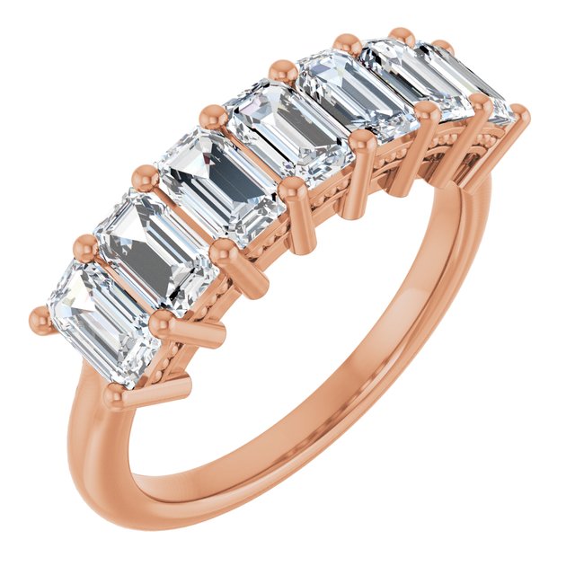 The Helia — Diamond Anniversary Band - Rose