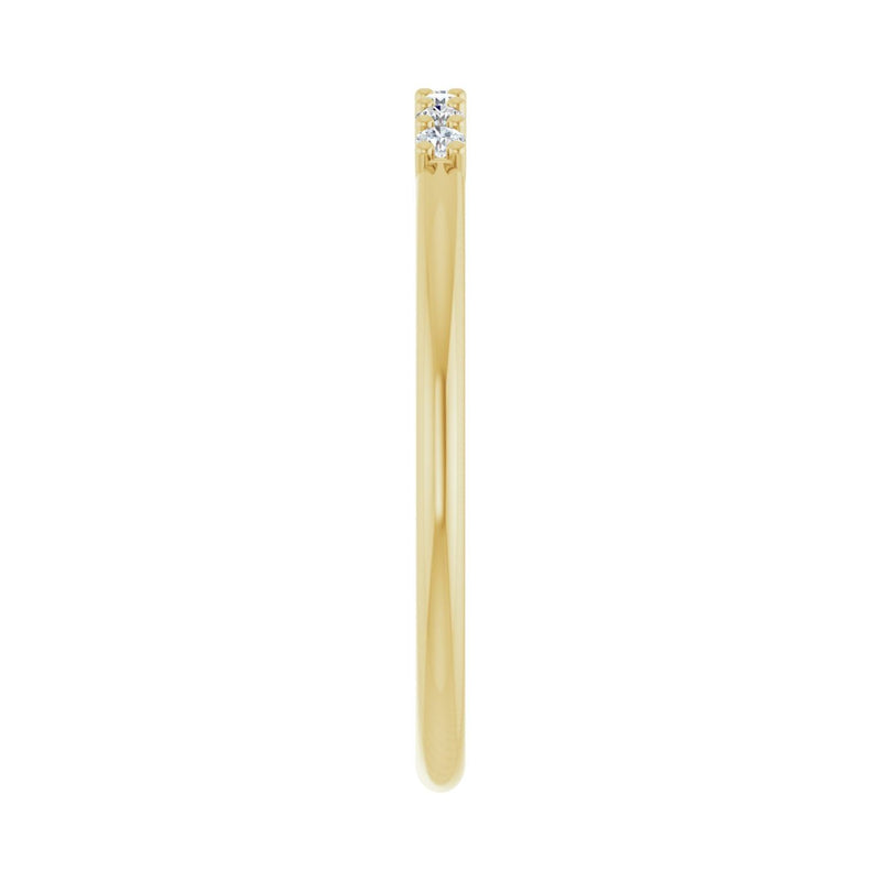 1 ct tw Diamond Lab Grown Anniversary Band in 14K White Gold... - view 4