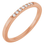 The Genevieve — Diamond Anniversary Band - Rose
