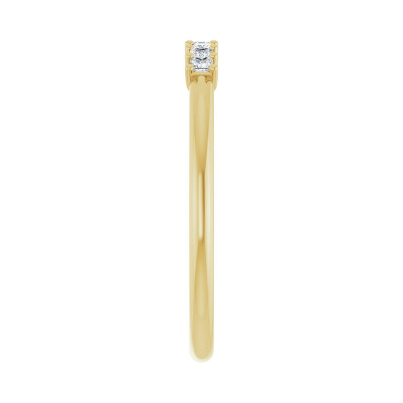 1 1/2 ct tw Diamond Lab Grown Anniversary Band in 14K White Gold... - view 4