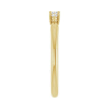 7 ct tw Five-Stone Lab Grown Anniversary Band in 14K White Gold... - view 4
