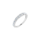 1 1/3 ct tw Eternity Lab Grown Anniversary Band in 14K White Gold...