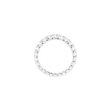 1 1/3 ct tw Eternity Lab Grown Anniversary Band in 14K White Gold... - view 2