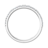 1/2 ct tw Diamond Lab Grown Anniversary Band in 14K White Gold... - view 2