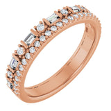 The Winnifred — Diamond Anniversary Band - Rose