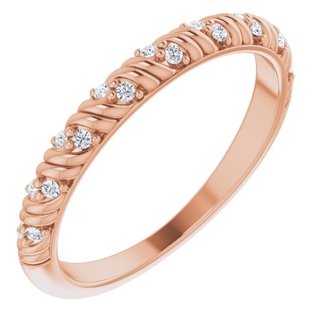 The Bella — Diamond Anniversary Band - Rose