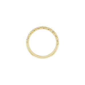 8 ct tw Diamond Lab Grown Anniversary Band in 14K White Gold... - view 2