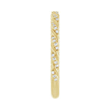 1/10 ct tw Accented Lab Grown Anniversary Band in 14K White Gold... - view 4