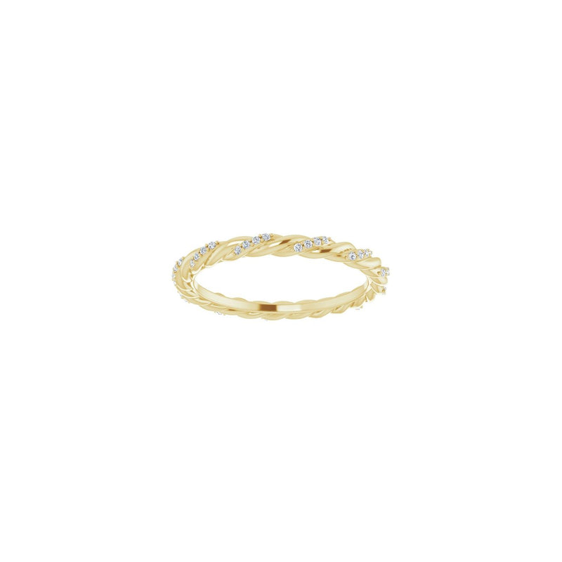1/10 ct tw Eternity Lab Grown Anniversary Band in 14K White Gold... - view 3