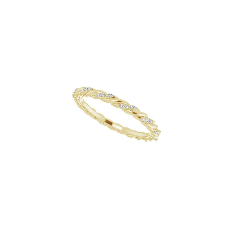 1/10 ct tw Eternity Lab Grown Anniversary Band in 14K White Gold... - view 5