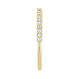 1 ct tw Diamond Lab Grown Anniversary Band in 14K White Gold... - view 4