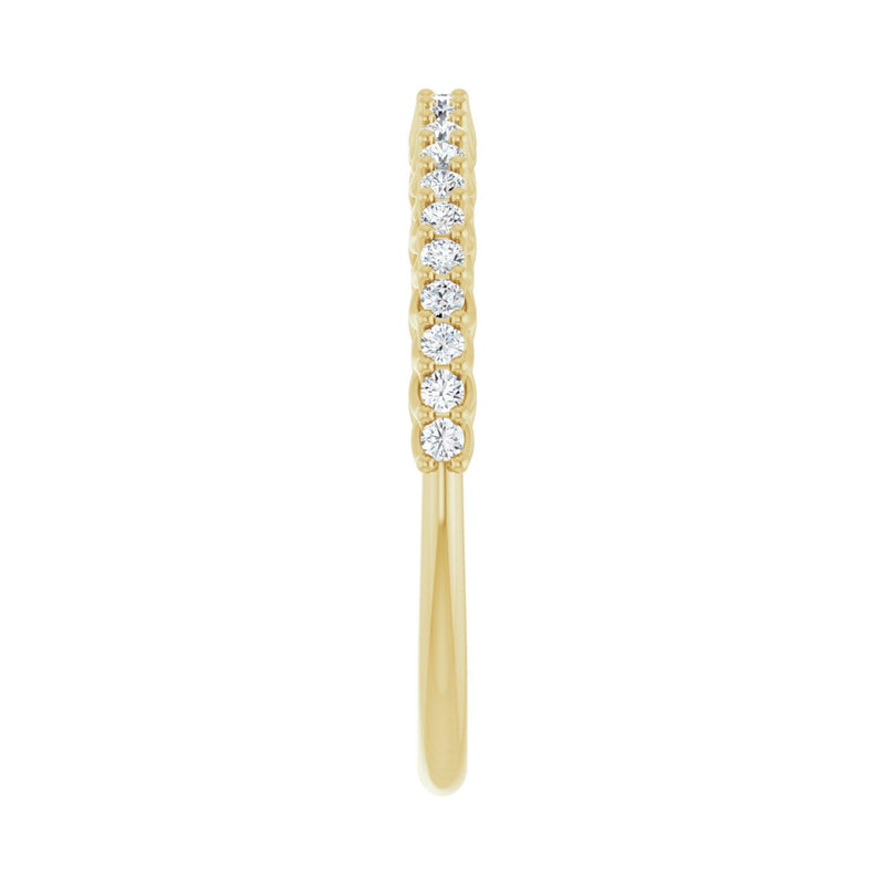 1 ct tw Diamond Lab Grown Anniversary Band in 14K White Gold... - view 4
