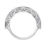 2 3/4 ct tw Diamond Lab Grown Anniversary Band in 14K White Gold... - view 2