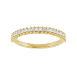 1 ct tw Diamond Lab Grown Anniversary Band in 14K White Gold... - view 3