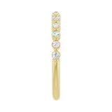1 ct tw Shared-Prong Lab Grown Anniversary Band in 14K White Gold... - view 4