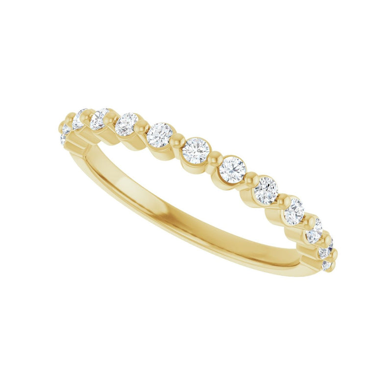 1 ct tw Shared-Prong Lab Grown Anniversary Band in 14K White Gold... - view 5