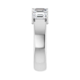 1 3/4 ct tw Five-Stone Shared-Prong Lab Grown Anniversary Band in... - view 4