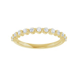 1 ct tw Shared-Prong Lab Grown Anniversary Band in 14K White Gold... - view 3