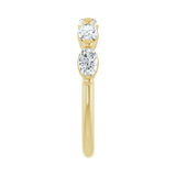 1 1/3 ct tw Shared-Prong Lab Grown Anniversary Band in 14K White ... - view 4