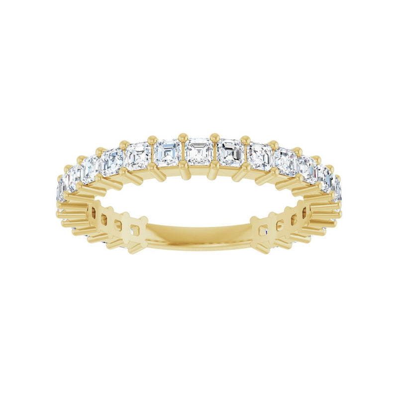 1 1/4 ct tw Shared-Prong Lab Grown Anniversary Band in 14K White ... - view 3