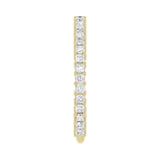 1 ct tw Shared-Prong Lab Grown Anniversary Band in 14K White Gold... - view 4