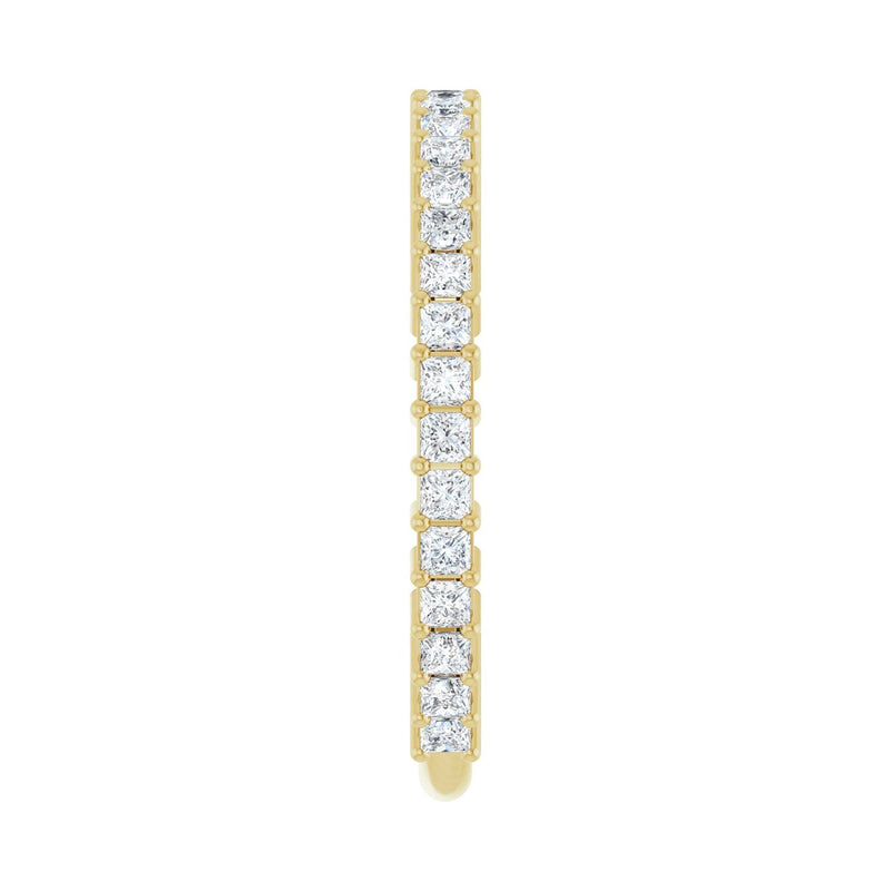 1 ct tw Shared-Prong Lab Grown Anniversary Band in 14K White Gold... - view 4