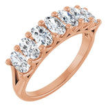 The Hildegard — Diamond Anniversary Band - Rose