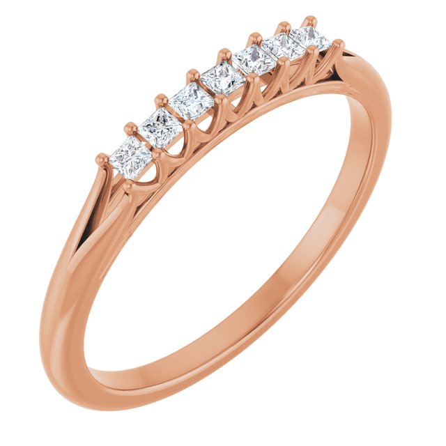 The Undine — Diamond Anniversary Band - Rose