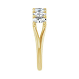 1 1/3 ct tw Diamond Lab Grown Anniversary Band in 14K White Gold... - view 4