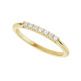 1 1/3 ct tw Diamond Lab Grown Anniversary Band in 14K White Gold... - view 5