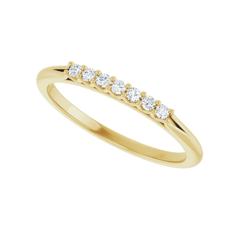 1 1/3 ct tw Diamond Lab Grown Anniversary Band in 14K White Gold... - view 5