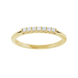 1 1/3 ct tw Diamond Lab Grown Anniversary Band in 14K White Gold... - view 3