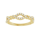 1/5 ct tw Diamond Lab Grown Anniversary Band in 14K White Gold... - view 3