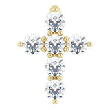 0.3 ctw The Brynn — Diamond Necklace — Yellow Gold