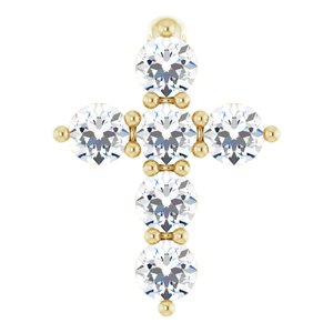 0.3 ctw The Brynn — Diamond Necklace — Yellow Gold
