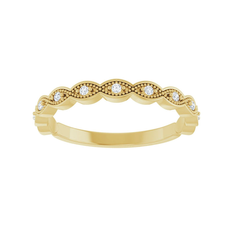 7 ct tw Diamond Lab Grown Anniversary Band in 14K White Gold... - view 3