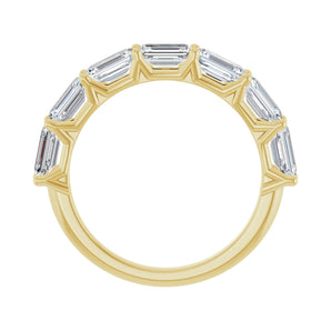 2 1/2 ct tw Diamond Lab Grown Anniversary Band in 14K White Gold... - view 2