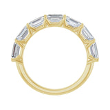 2 1/2 ct tw Diamond Lab Grown Anniversary Band in 14K White Gold... - view 2