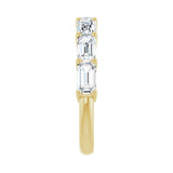 2 1/2 ct tw Diamond Lab Grown Anniversary Band in 14K White Gold... - view 4