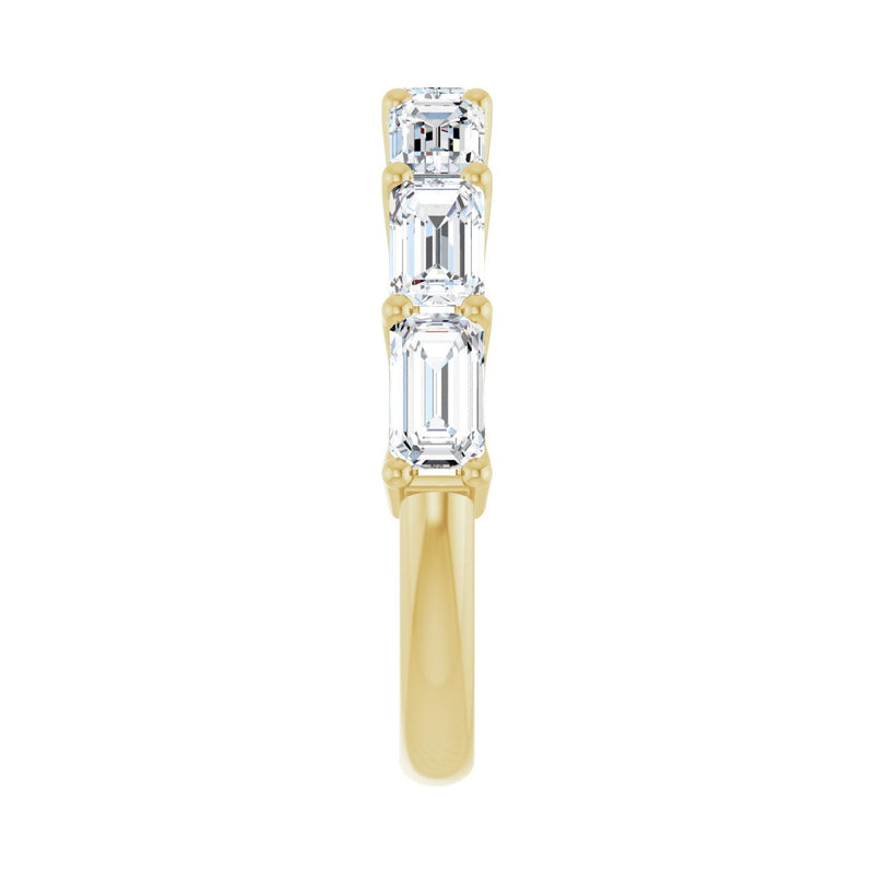 2 1/2 ct tw Diamond Lab Grown Anniversary Band in 14K White Gold... - view 4