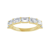 2 1/2 ct tw Diamond Lab Grown Anniversary Band in 14K White Gold... - view 3
