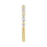 1/3 ct tw Diamond Lab Grown Anniversary Band in 14K White Gold... - view 4