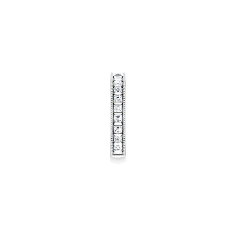 1 ct tw Diamond Lab Grown Anniversary Band in 14K White Gold... - view 4