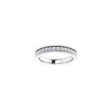 1 ct tw Diamond Lab Grown Anniversary Band in 14K White Gold... - view 3